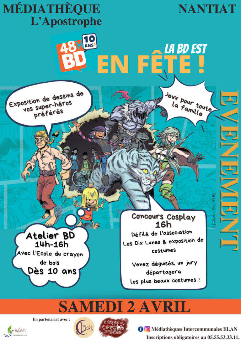affiche festival de la bd nantiat 768x1086