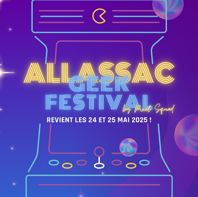 affiche allasac geek festival  768x764
