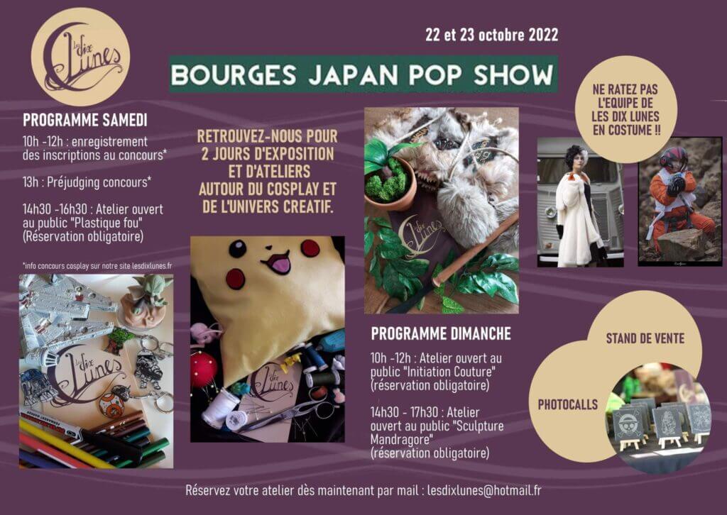 programme japan pop show bourges