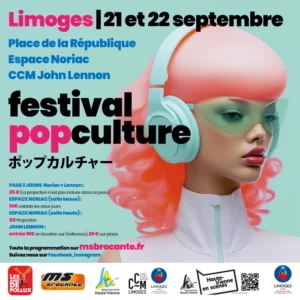 Festival popculture à Limoges 2024